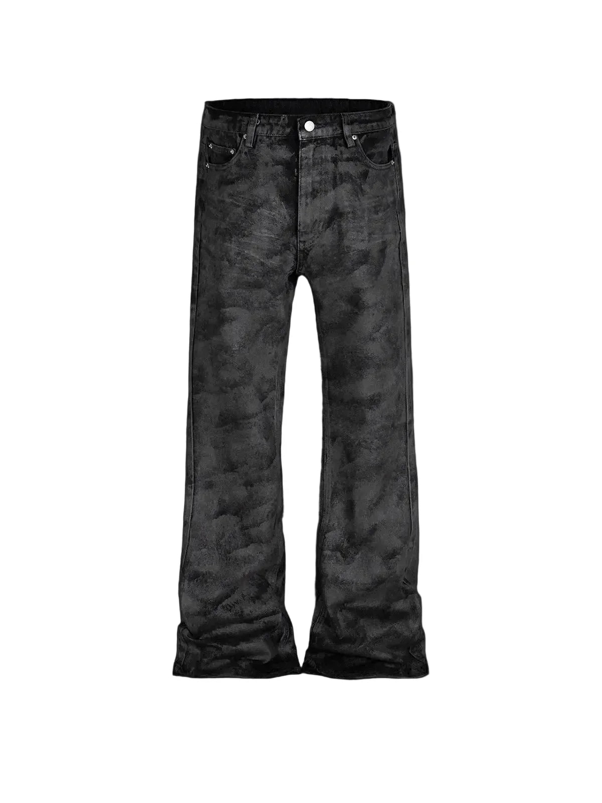 WAXED BORDEUX DENIM