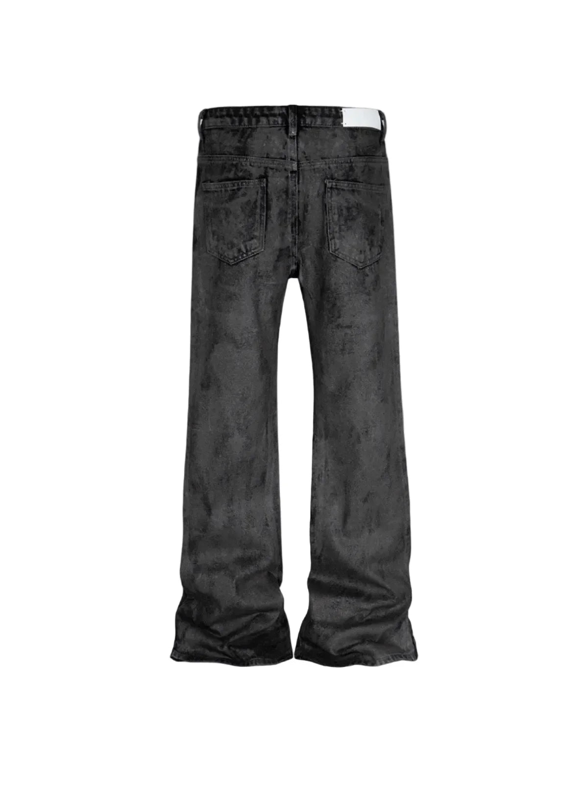 WAXED BORDEUX DENIM